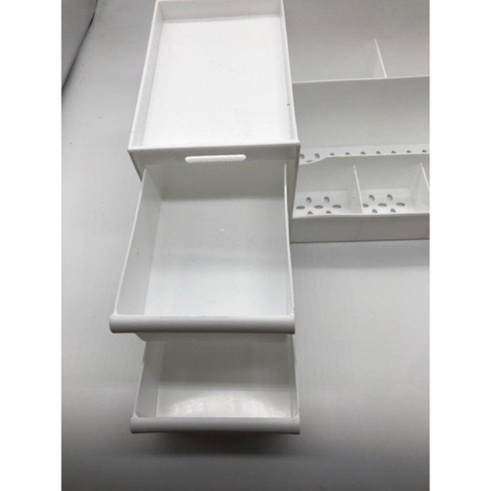 Plastic Cosmetic Multi-Compartment Storage Box for Small Items - Picture 5 of 6